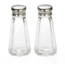 Load image into Gallery viewer, 3 OZ PANELED SALT &amp; PEPPER SHAKERS, SET OF 2
