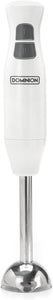 Dominion Hand Blender, White, 10-Inch, Dual Speed, Dishwasher Safe