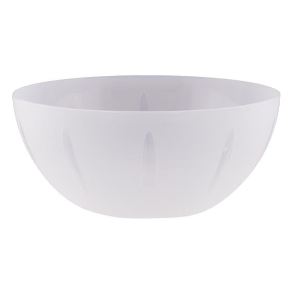 Round Serving Bowl 10 inch Frosty White