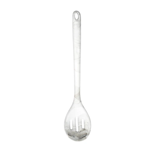 3303 MARBLE SILICONE SLOTTED SPOON-13"