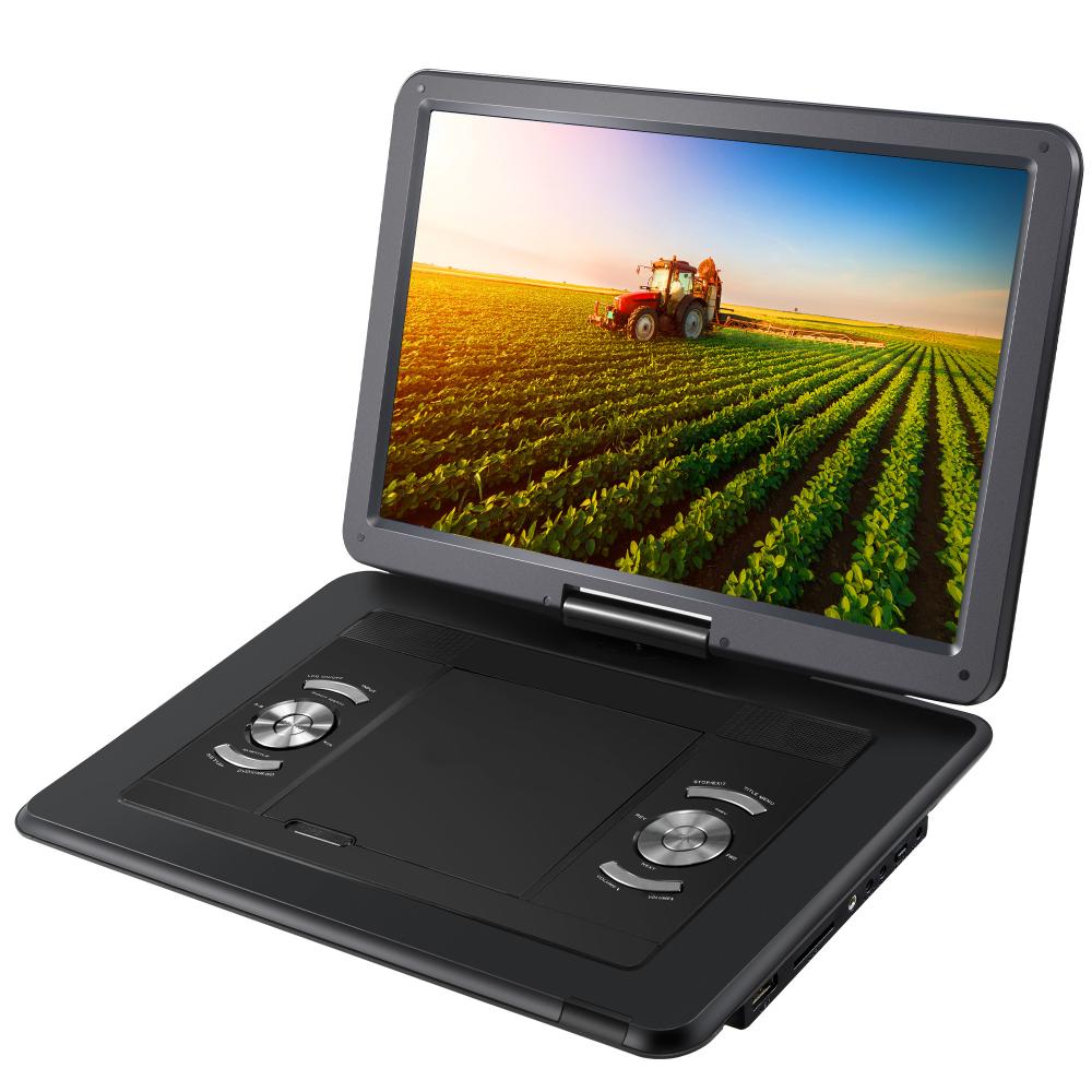 Impecca 15.4-inch Portable DVD Player - Black