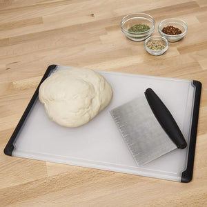 OXO GOOD GRIPS MULTI-PURPOSE SCRAPER & CHOPPER - SS