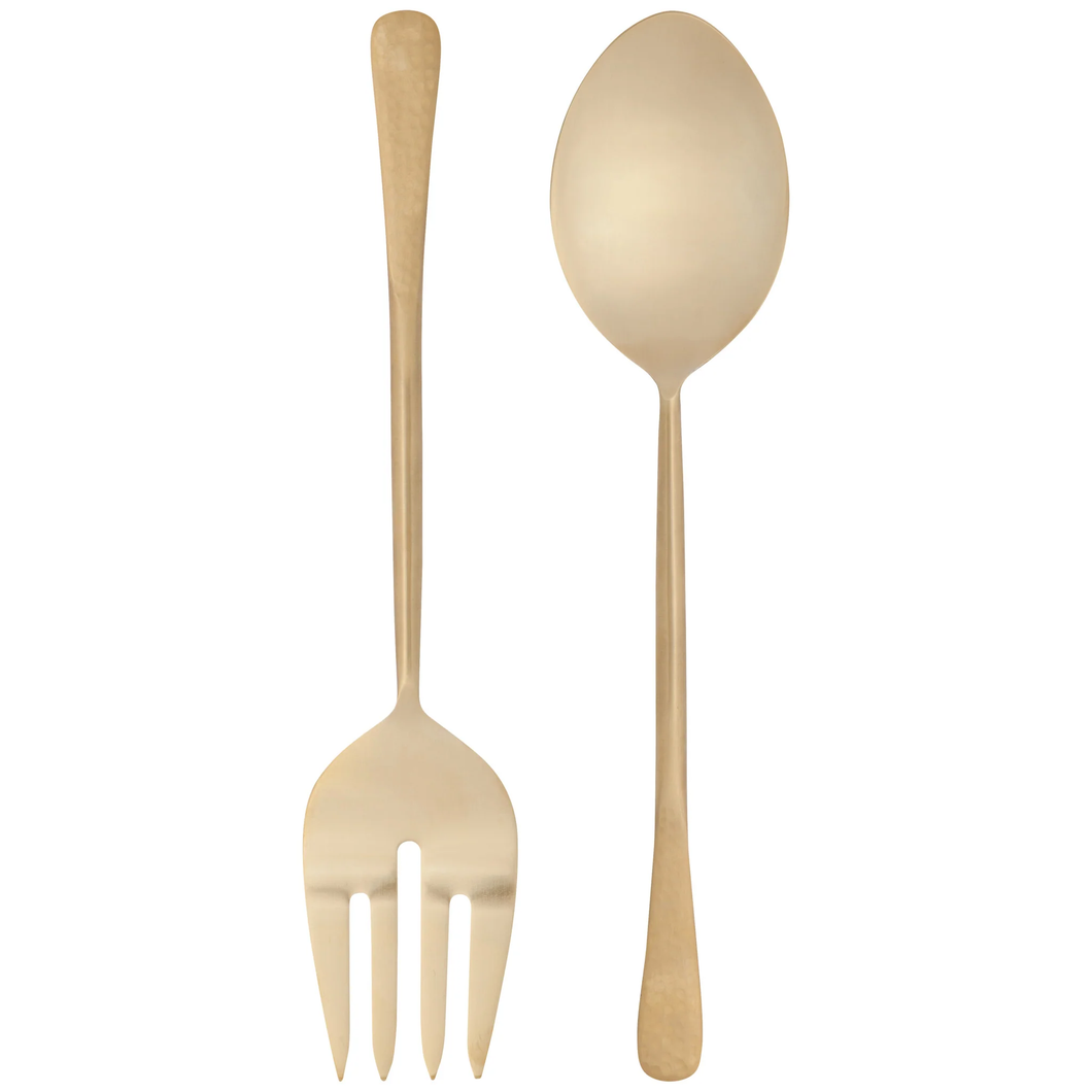 HSV2155D Set/2 Steel Server Gold