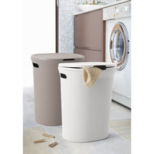 Load image into Gallery viewer, 1120 40 L Ribbed Laundry Hamper,
