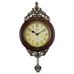 ZP853 29X15 WALL CLOCK W/PENDLM