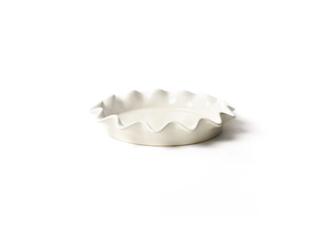 SIG-8RFLPIE-WHT Signature Ruffle 8 Pie Dish White