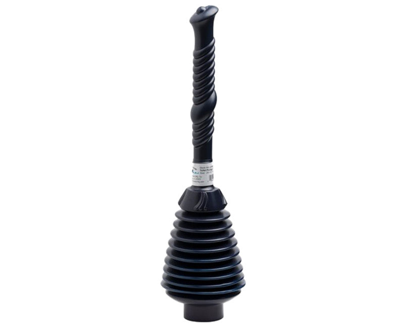 Toilet Plunger, Plastic Force Cup, 20 1/2