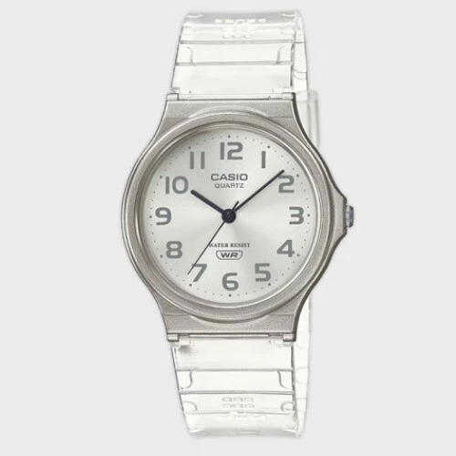 MQ-24S-7B Casio General Analog Quartz Clear Strap Watch