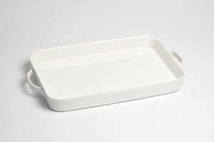 LBL2942WH Rectangular Tray with Handles