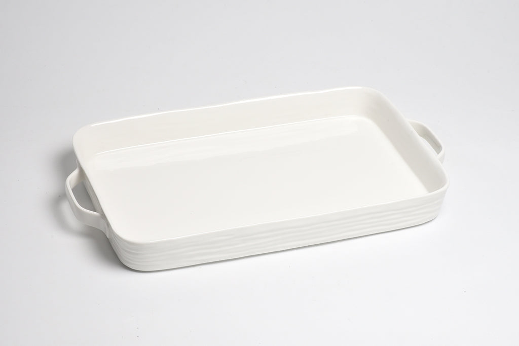 LBL2942WH Rectangular Tray with Handles