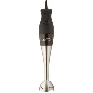 Brentwood 2-SPEED HAND BLENDER - BLACK Soft Grip Handle