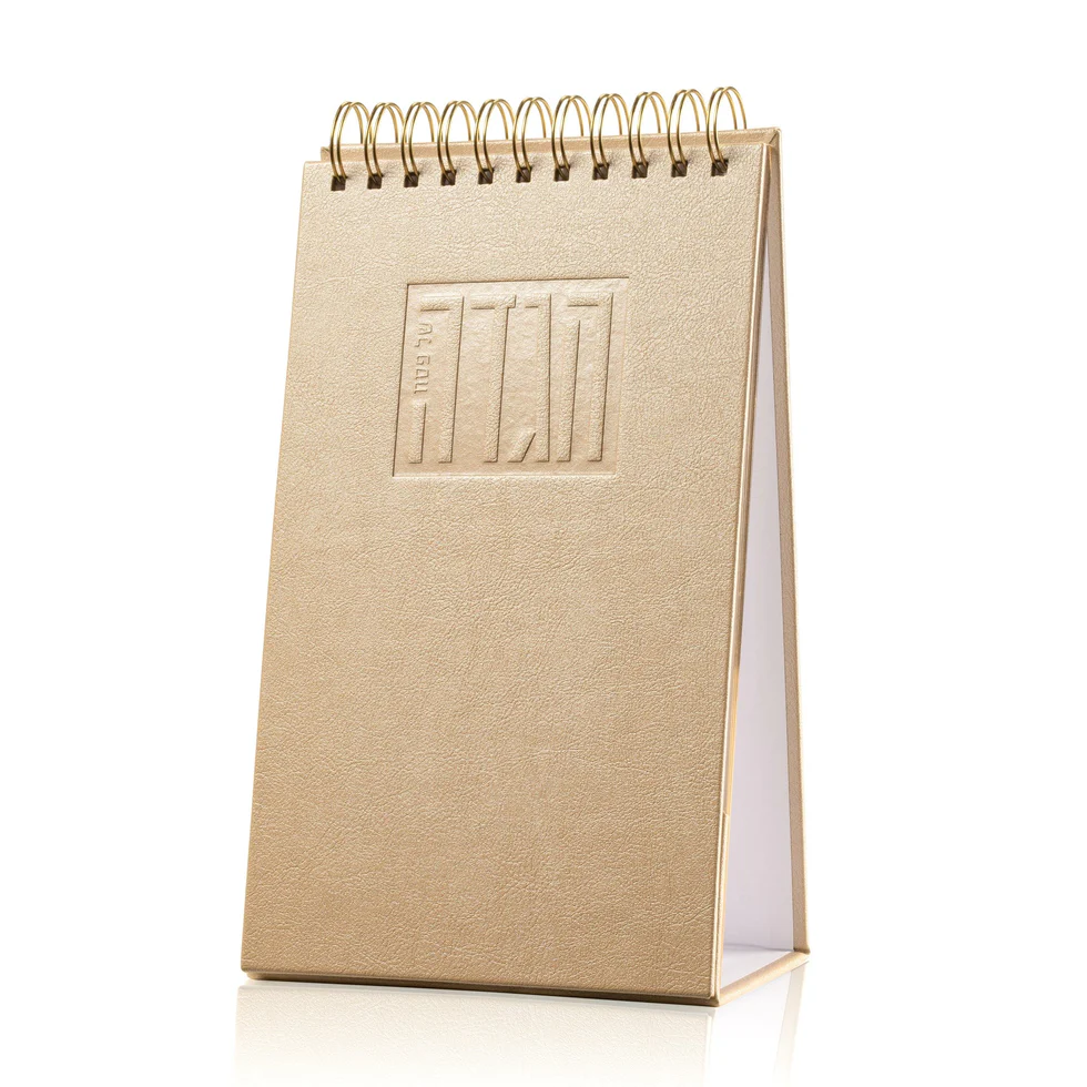 PU-HCB-HAG-ST-GO Standing Leather Painted Haggadah
