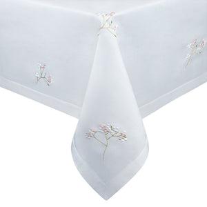 Blossom White Table Cloth