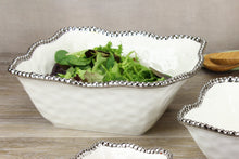 Load image into Gallery viewer, Pampa Bay Large Square Salad Bowl CER-2253-W
