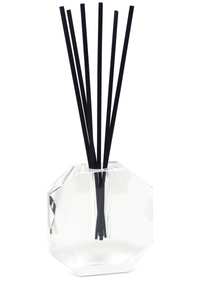 VD4480 Crystal Diffuser Dimensional Design with Black Reeds