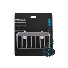 Farberware SINK SERIES SATIN SPONGE HOLDER BL