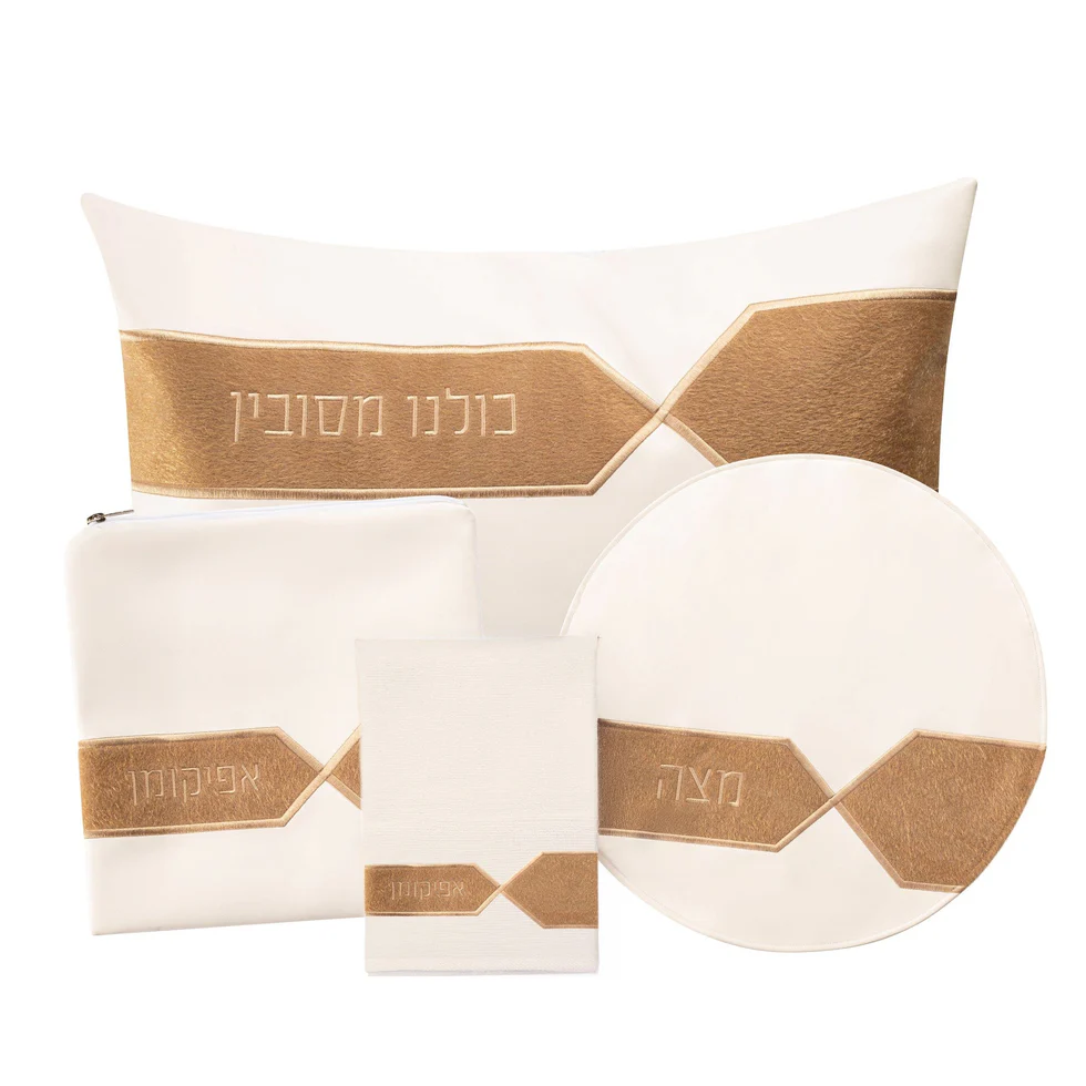 PU-PS-FU-BR Fur Diamond Pesach Set
