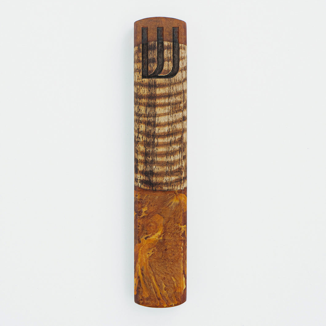 50898 • Mezuzah With Wood And Resin