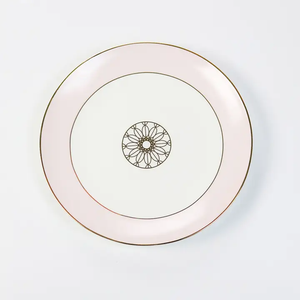 OH-JEWEL-B2 Blush Jewel Salad Plate - Set of 4
