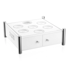 Load image into Gallery viewer, PE-SP-3-S 3 LEVEL KEARAH (SEDER PLATE) / MATZAH BOX

