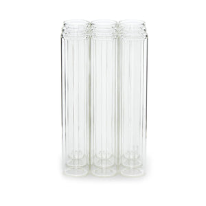 55042 Set of 9 Connected Tube Flower Vase / Arranger in Gift Box - Glass