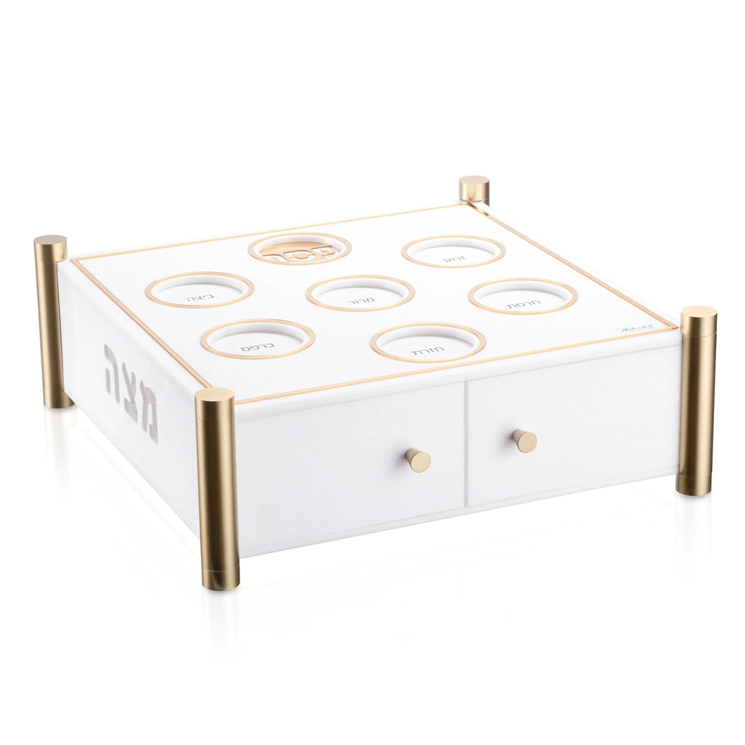 PE-SP-3-GO 3 LEVEL KEARAH (SEDER PLATE) / MATZAH BOX