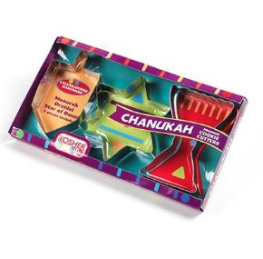 3 Pc Chanukah Cookie Cutter Set