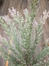 Load image into Gallery viewer, 23 INCH SOFT GREEN W/PINK REAL TOUCH FOLIAGE BUSH
