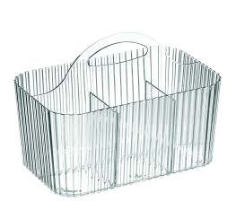 26051 Clarity Divided Tote − Fluted