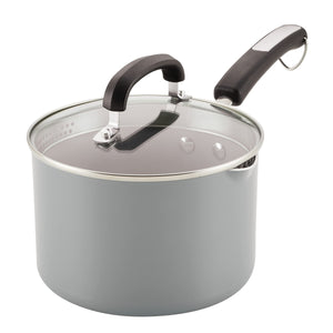 13465 3 QT. COVERED STRAINING SAUCEPAN