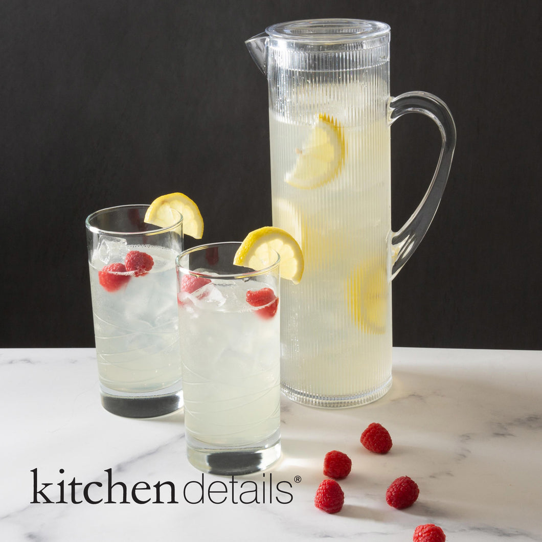 Acrylic Pitcher - Asst. Smoke Gray & Clear