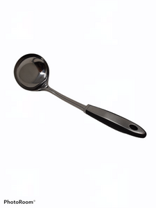 Cherle Stainless Steel Ladle black handle