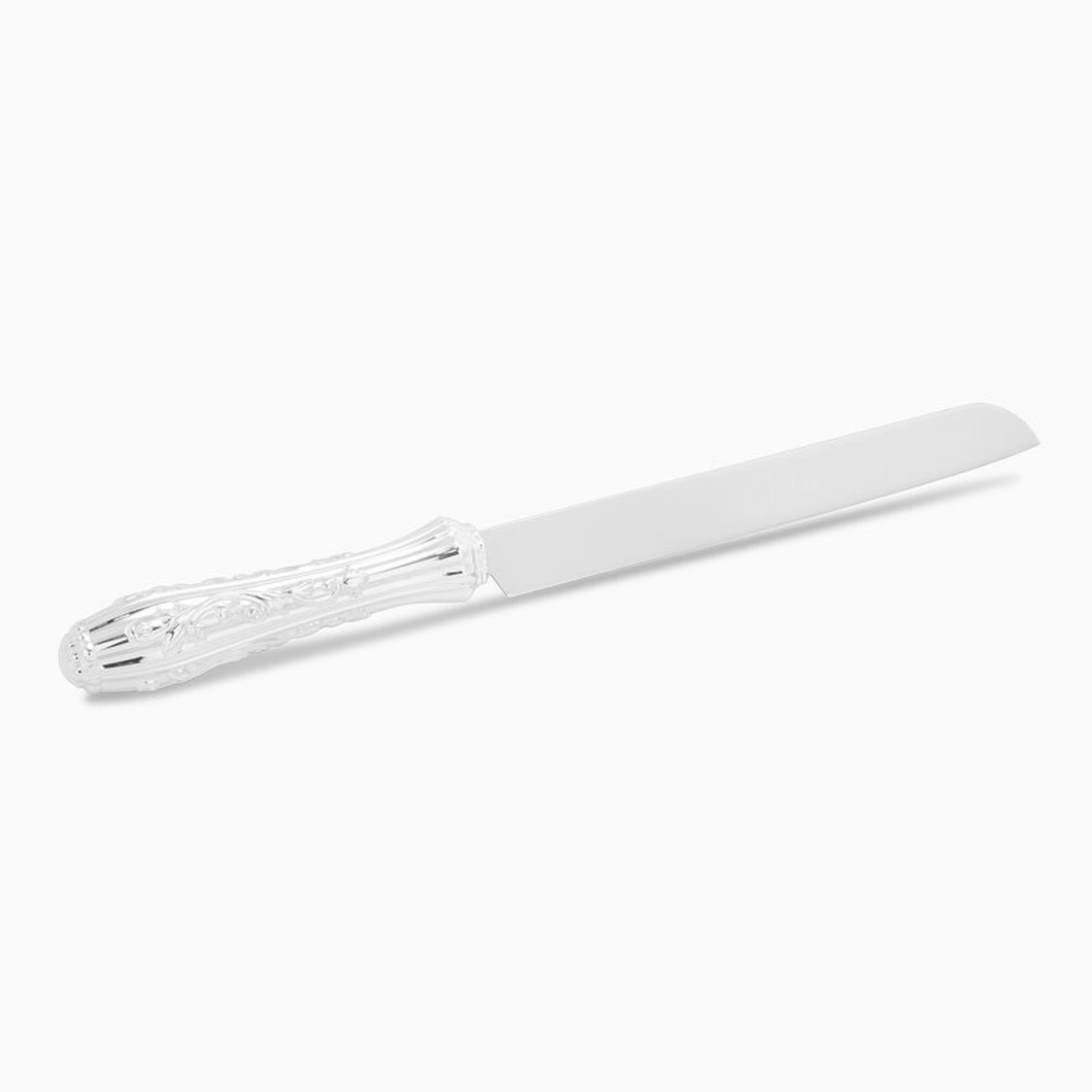 18234-0000 Bellagio Silver Challah Knife By Hazorfim