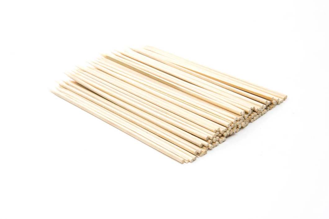 6-Inch Bamboo Skewers, Pack of 100