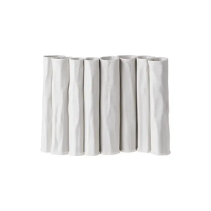 722024 Ceramic Vase White Dia 10.5"