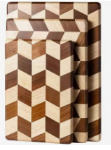Load image into Gallery viewer, Cherle Herringbone Design Cutting Boards
