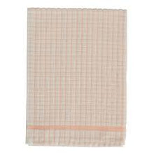 Load image into Gallery viewer, Peach Checkered Dish Towel
