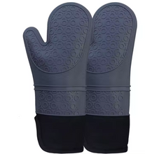 Load image into Gallery viewer, Cherle Grey Silicone Oven Mitt
