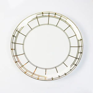 IZMIR-G Gold Izmir Plate - Set of 4