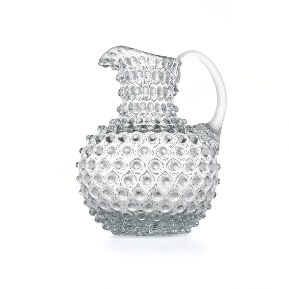 MAJUGL0SMQ Hobnail Jug - Large - Smoky Quartz