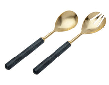 Load image into Gallery viewer, 59701 2pc Stone Dust Salad Servers
