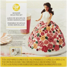Load image into Gallery viewer, Wilton Wonder Mold Doll Cake Pan Set
