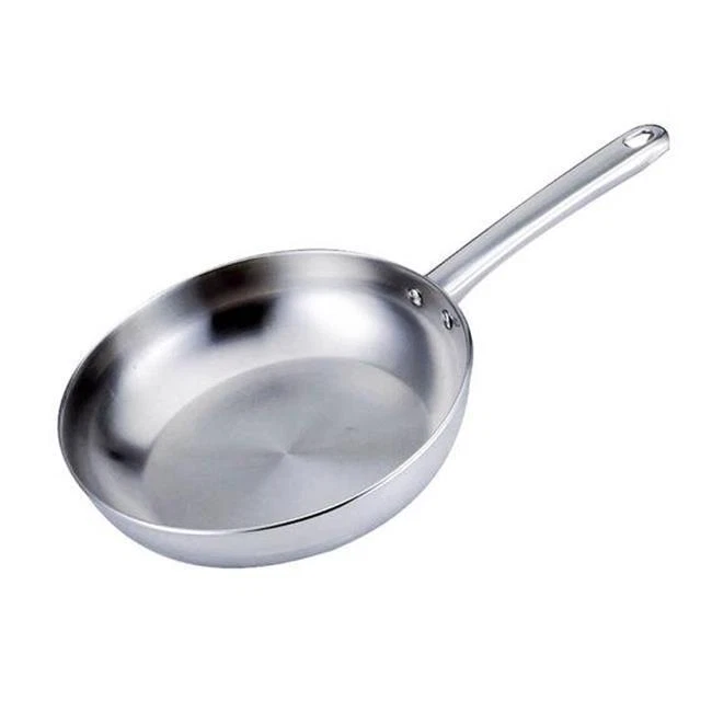 Culinary Edge 2112 12 in. Stainless Steel Fry Pan Silver
