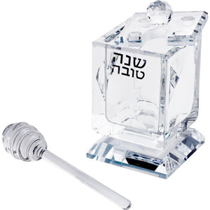 UK40455 Crystal Honey Dish