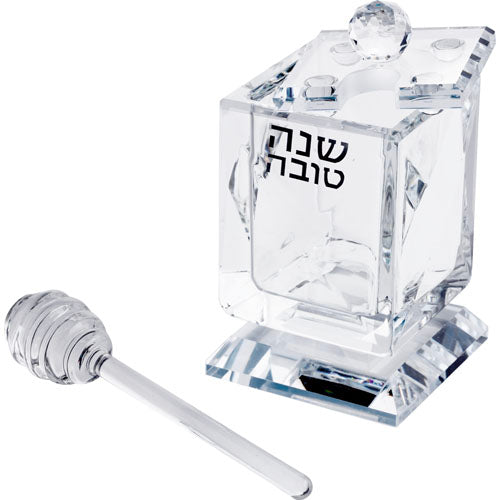 UK40455 Crystal Honey Dish