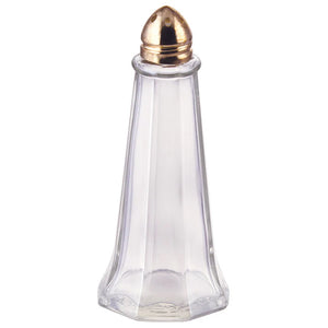Tower Salt and Pepper Shaker, Gold