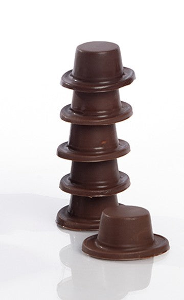 #1737 Bar Mitzvah Hat Chocolate Mold 8 Cavity