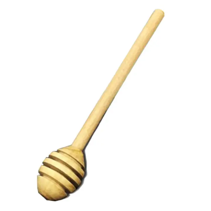 Wooden Big Single Honey Spoon