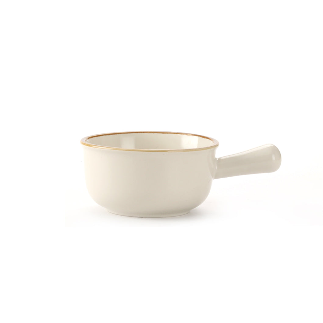 VST-A304- CR Alpine, Onion Soup Crock, Cream, 18 oz