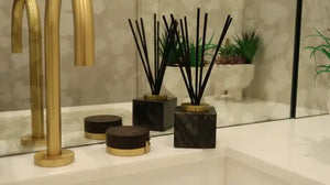VBD3622 Black Marble Reed Diffuser